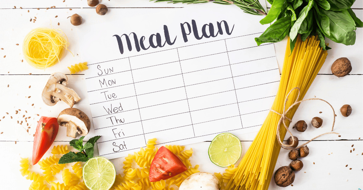 7 days meal plan