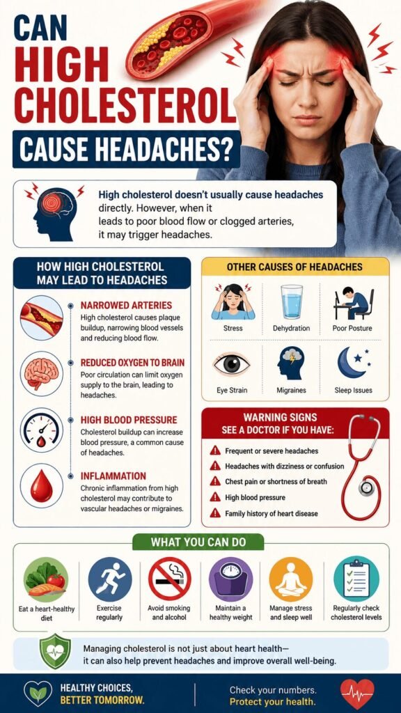 Can High Cholesterol Cause Headaches
