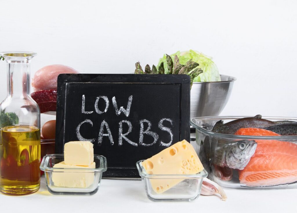 Low-Carb High-Protein Meal Prep items