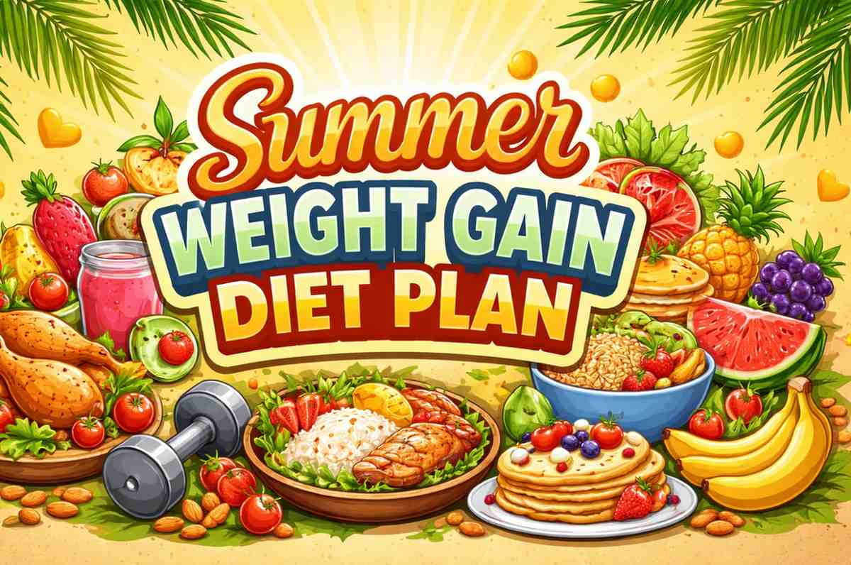 list of Summer Weight Gain Diet Plan