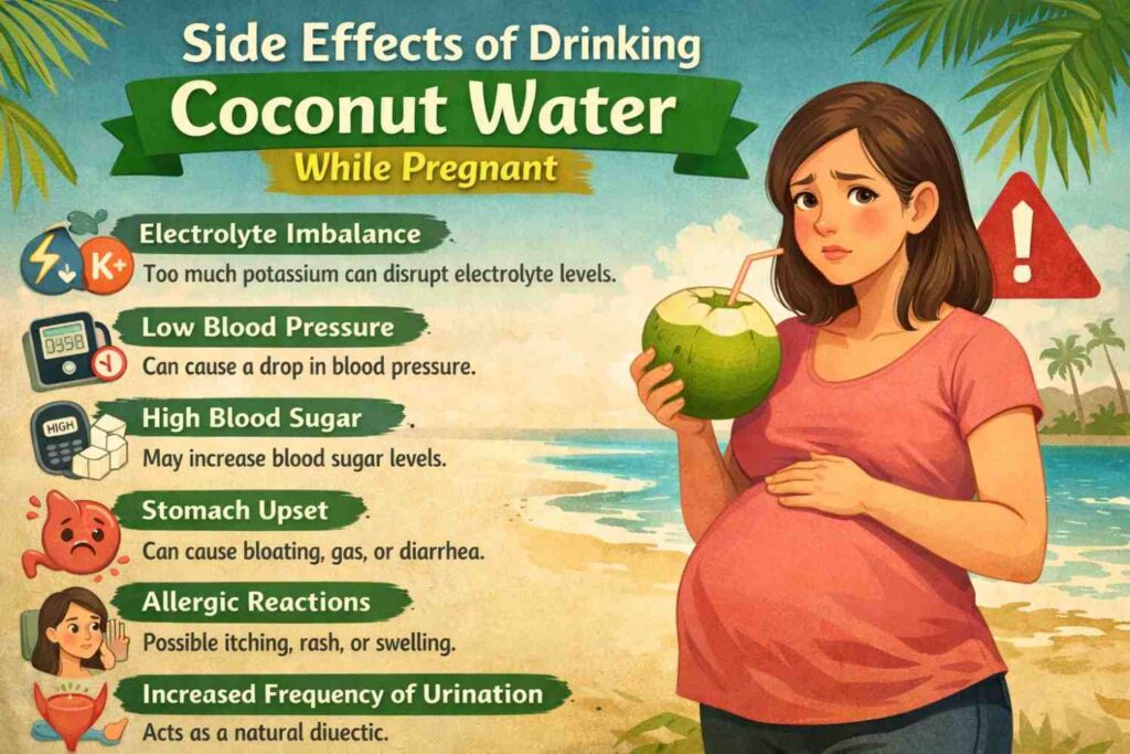 Coconut water side effects during pregnancy