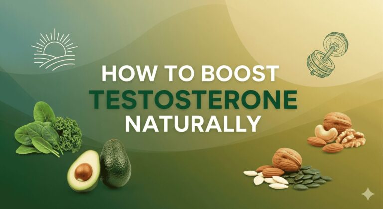 Boost testosterone with natural foods