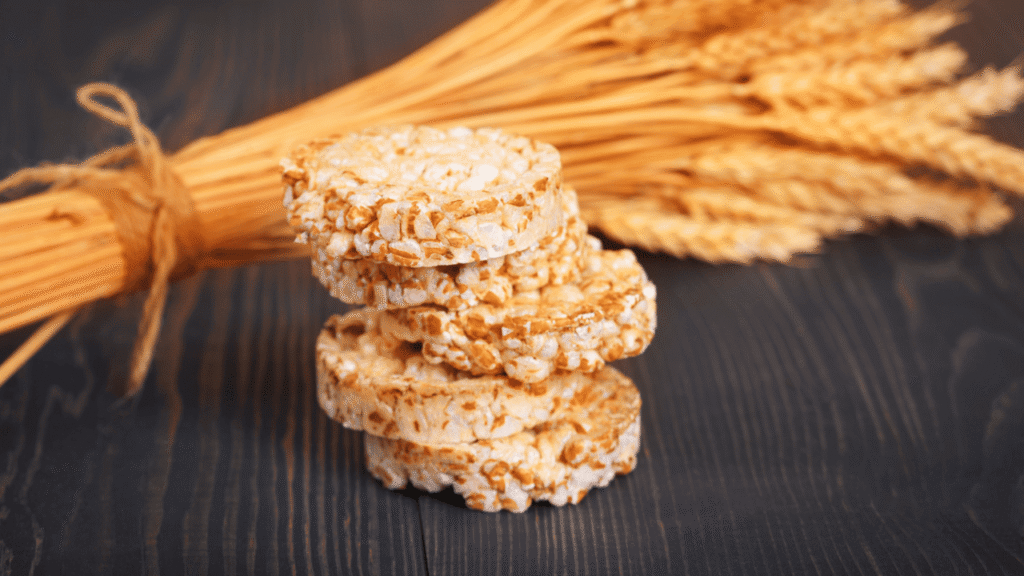 Carbohydrates rich in wheat product