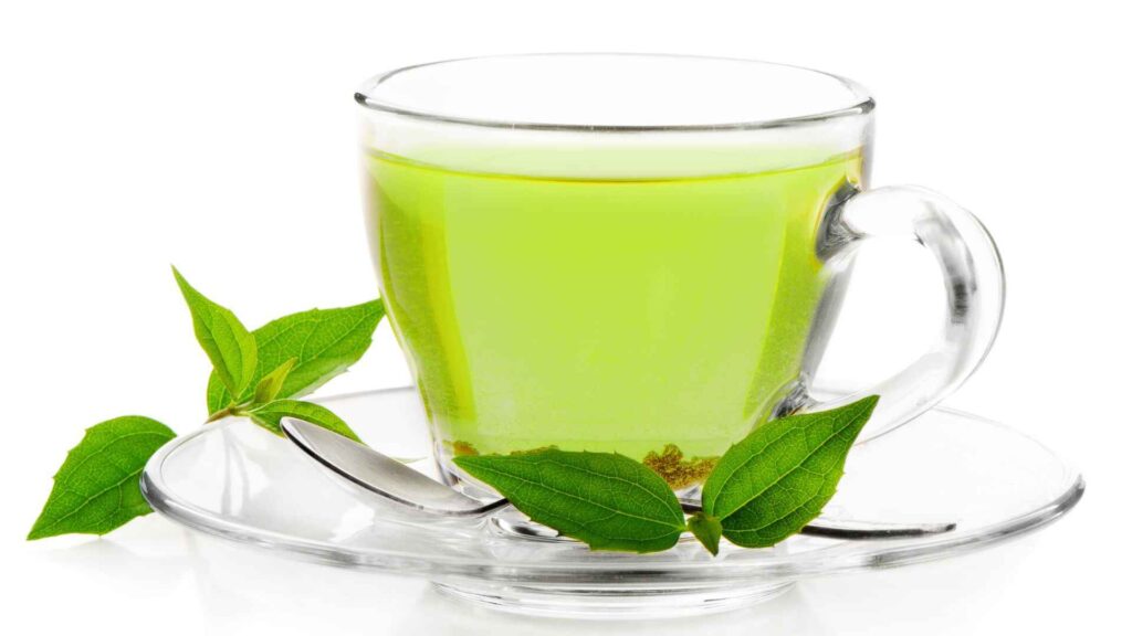 a cup of Green tea