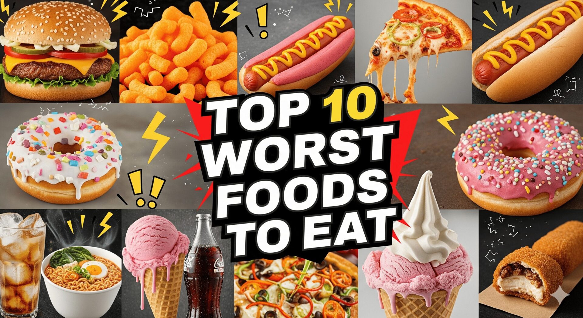 Top 10 Worst Foods to Eat