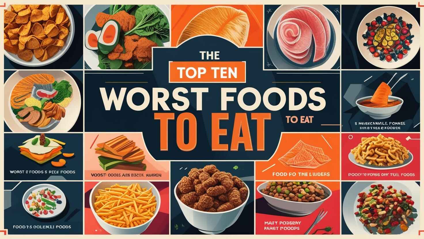 Top 10 Worst Foods to Eat