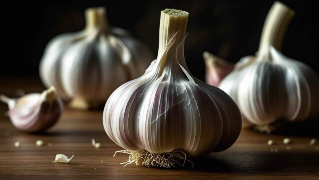  a Pie of Garlic: 