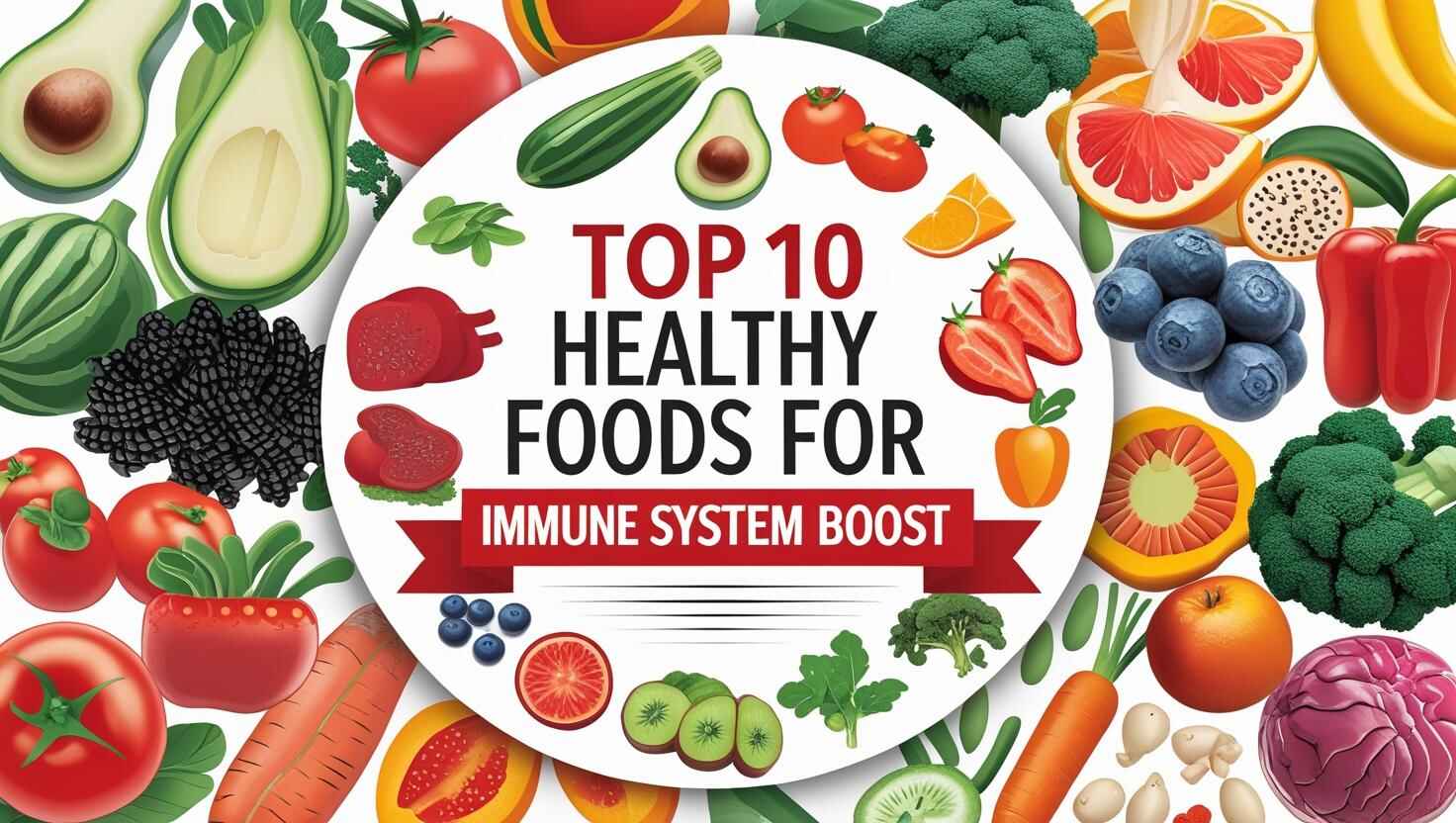 Top 10 Healthy Foods for Immune System Boost