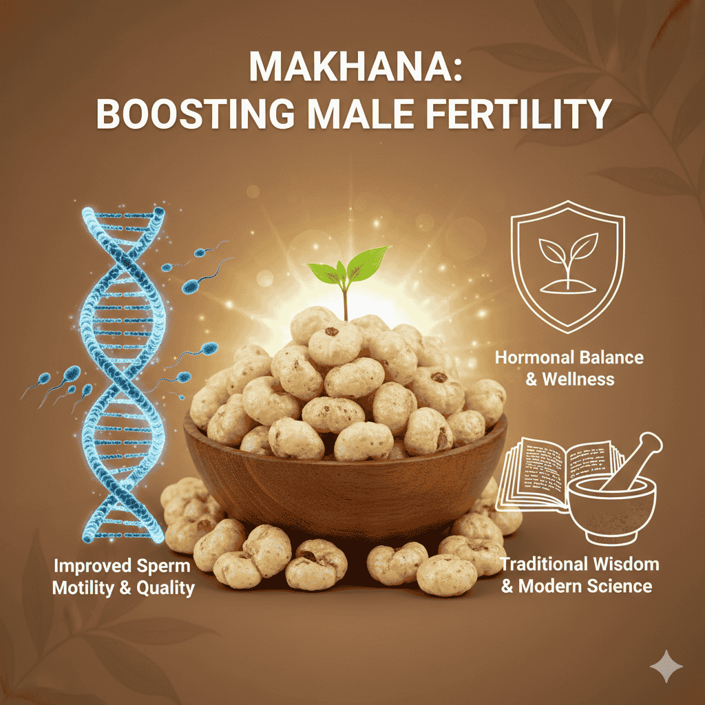 Makhanas Role in Male Fertility and Reproductive Health 2