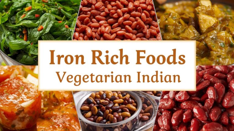 iron rich foods vegetarian indian