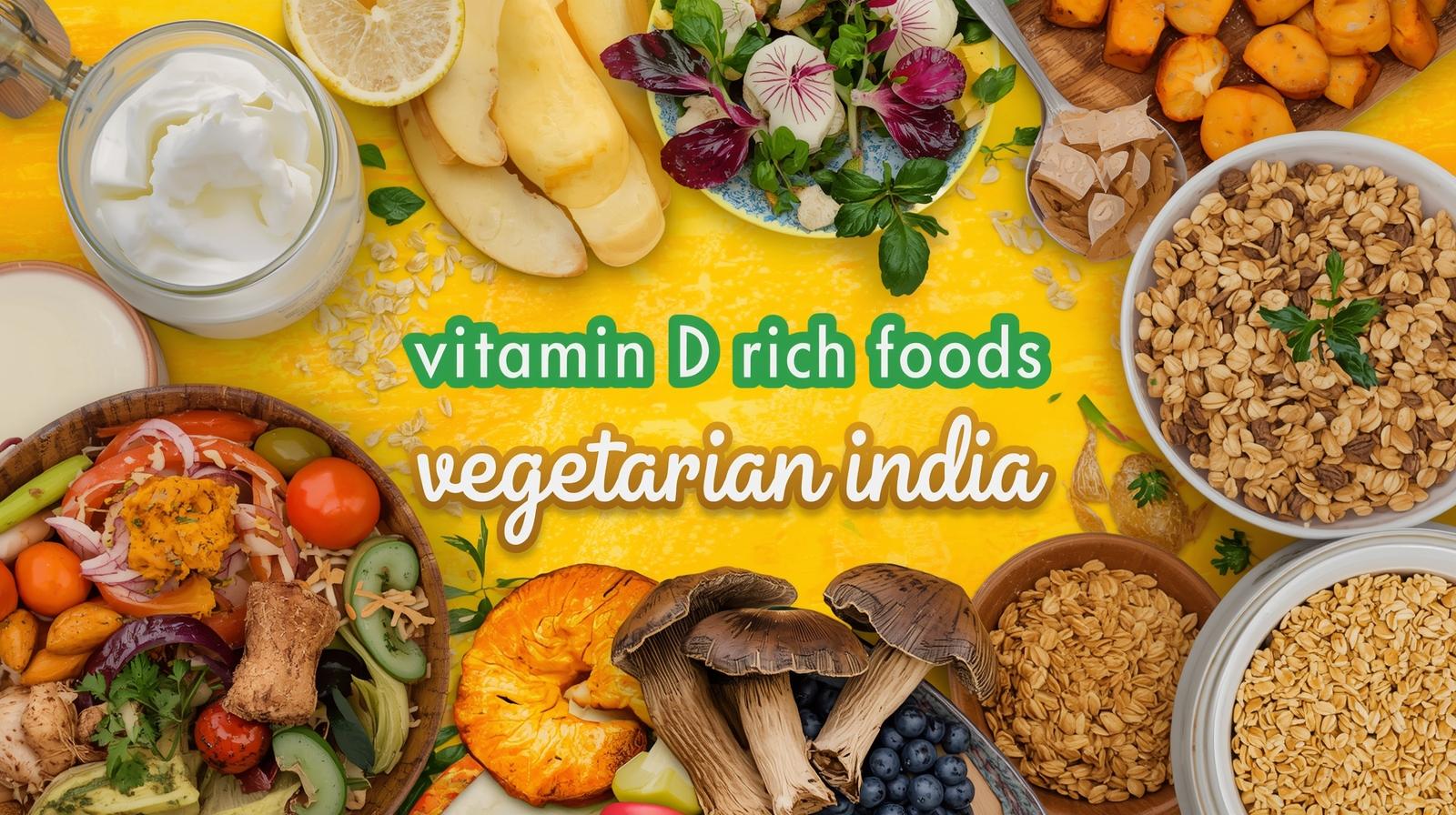 vitamin d rich foods vegetarian india