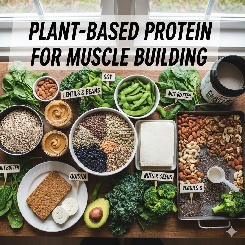 plant based protein sources for muscle building