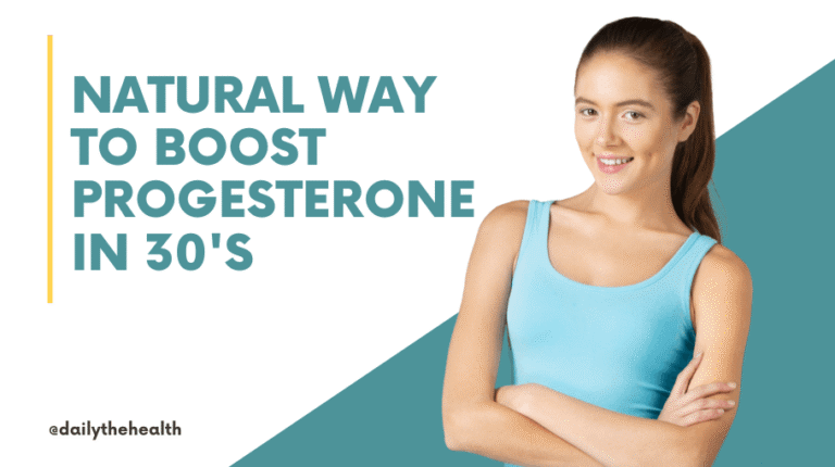 boosting progesterone naturally.