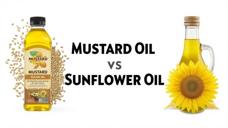 Mustard Oil vs Sunflower Oil