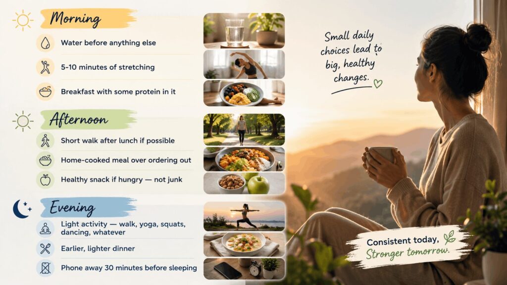 Beginner-Friendly Healthy Lifestyle Routine