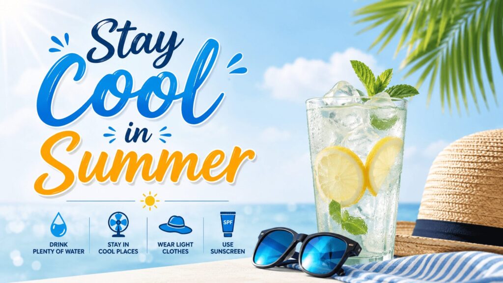 Stay Cool in Summer 1