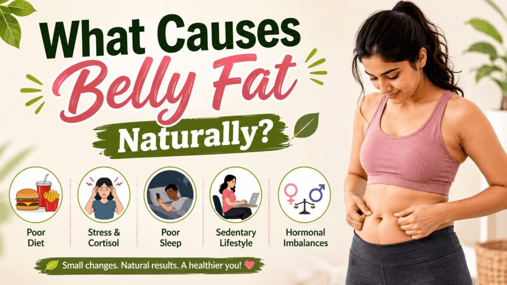 What Causes Belly Fat Naturally