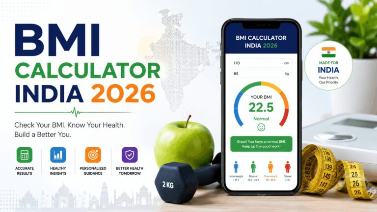 BMI Calculator India 2026 1