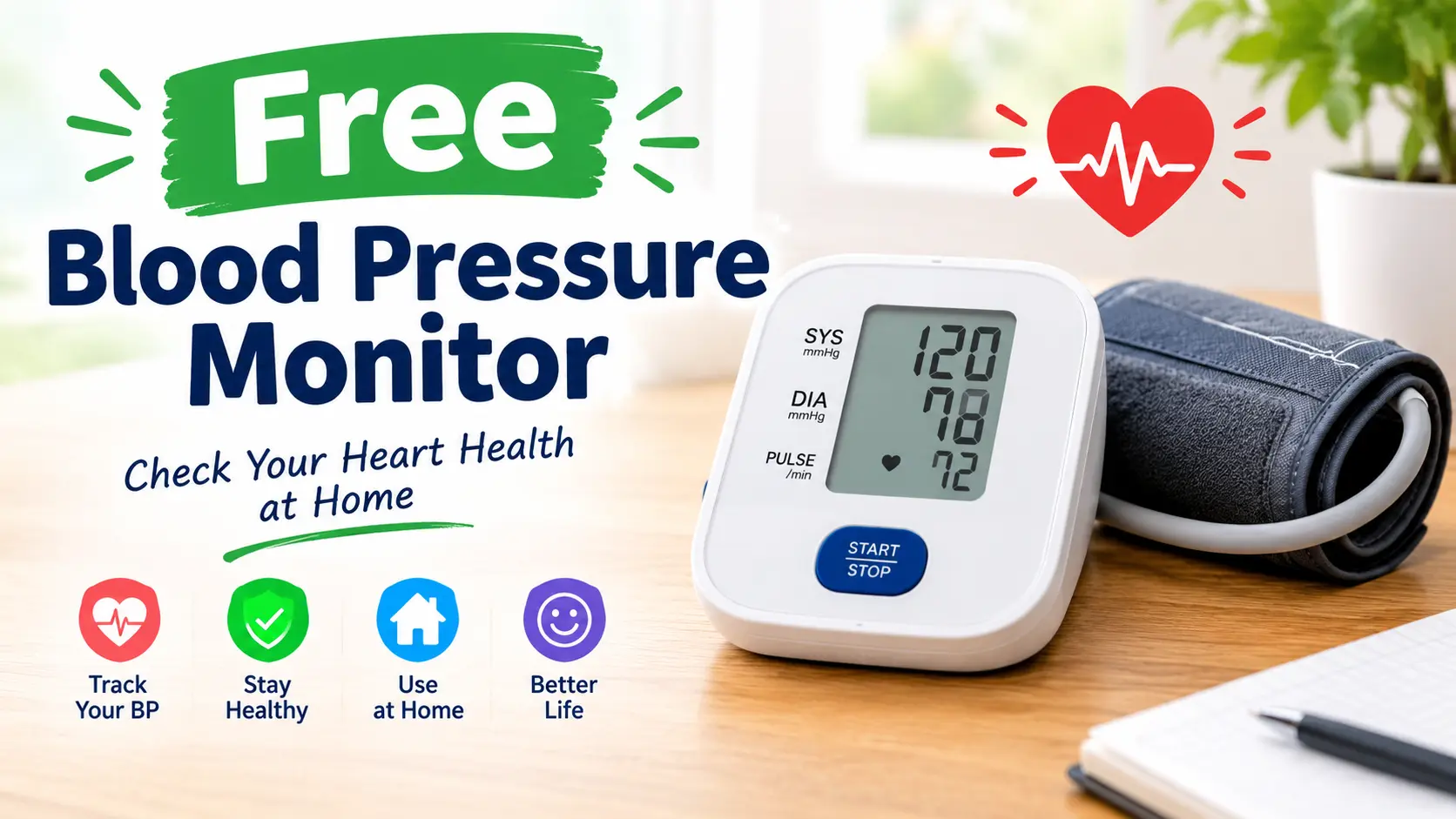 Free Blood Pressure Monitor