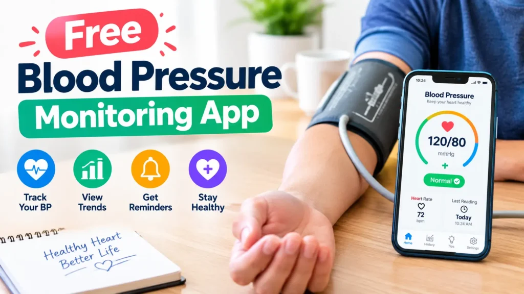 Free Blood Pressure Monitoring App