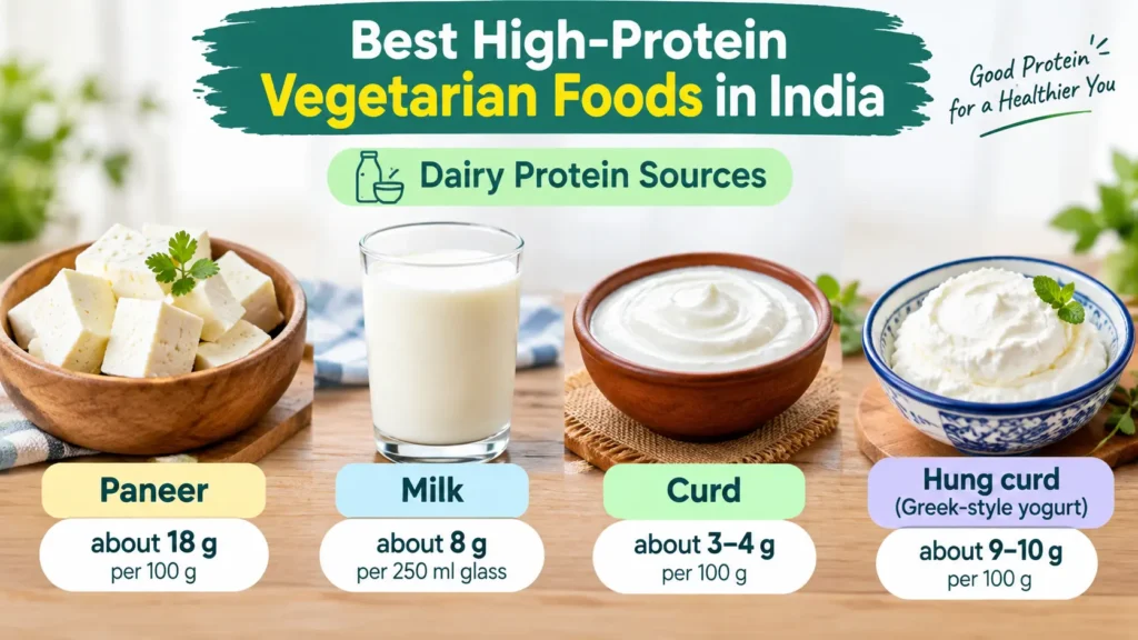Best High-Protein Vegetarian Foods in India