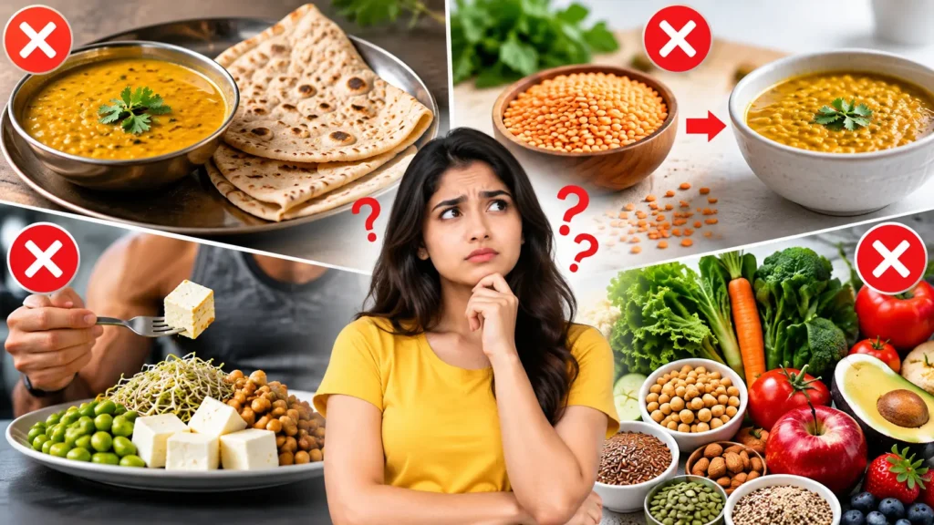 Common Mistakes to Avoid on a Vegetarian High-Protein Diet
