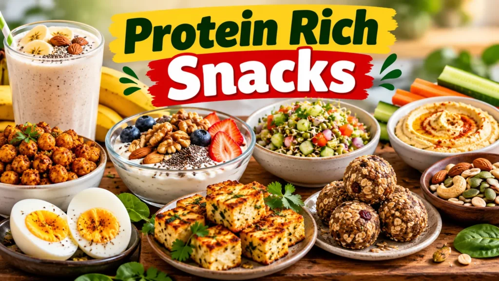 Protein Rich Snacks for kids