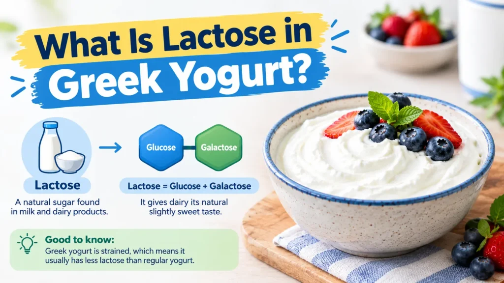What Is Lactose in Greek Yogurt