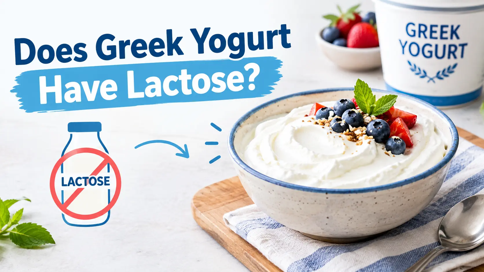does greek yogurt have lactose